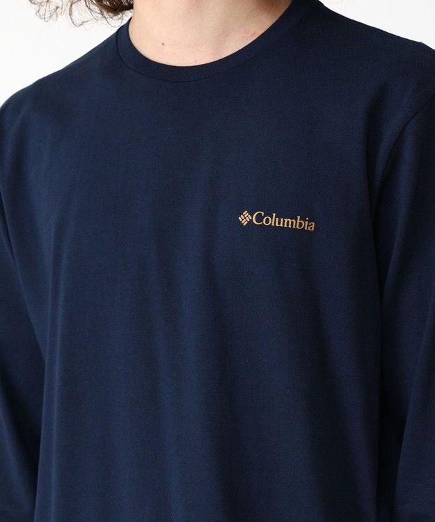 Columbia Columbia/ エクスプローラーズキャニオンロングスリーブTシャツ /コロンビア Collegiate Navy Branded Blanket
