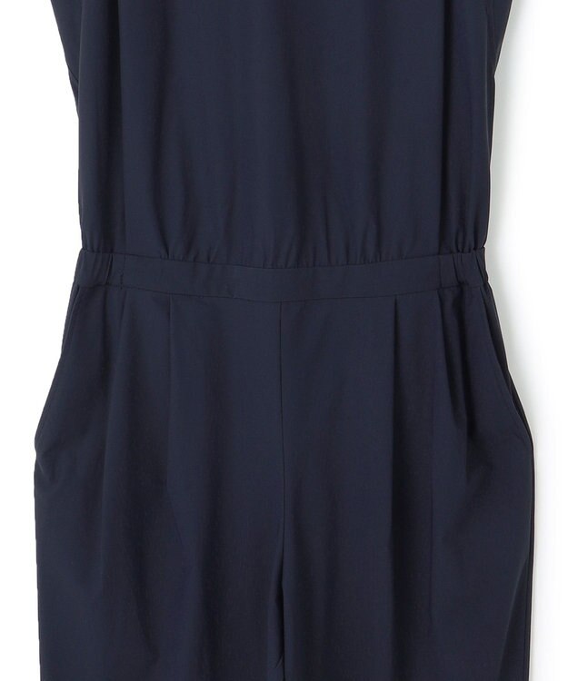 ICB L 【WEB限定・接触冷感・UVカット・洗える】アトラストリコット オールインワン ネイビー系