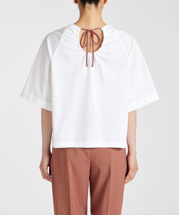 Paul Smith ウーブン コンビ カットソー ホワイト