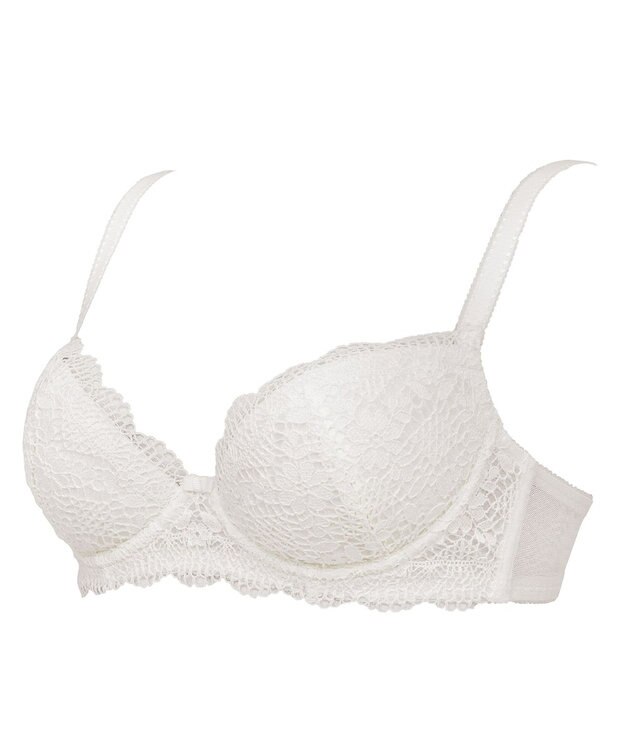 BRADELIS New York 【BRADELIS New York / 育乳補整ブラ・STEP1 集める】ジャスミンステップ1ブラ25A1 補正下着 ブラジャー オフホワイト