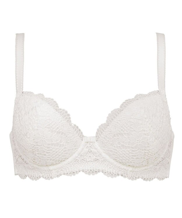 BRADELIS New York 【BRADELIS New York / 育乳補整ブラ・STEP1 集める】ジャスミンステップ1ブラ25A1 補正下着 ブラジャー オフホワイト