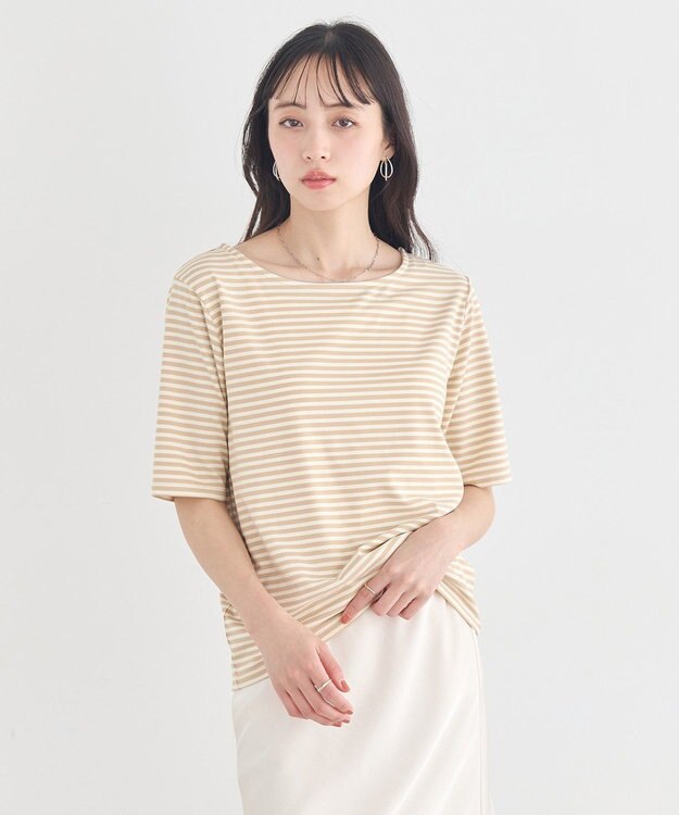 earth music&ecology SET2点マルチウェイバンドゥ＋プルオーバー Beige