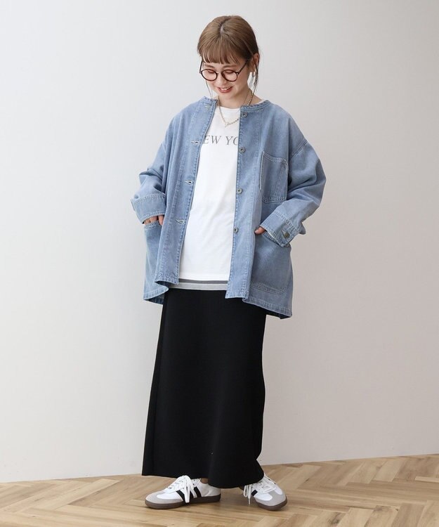 AMERICAN HOLIC デニムカバーオール Light Indigo