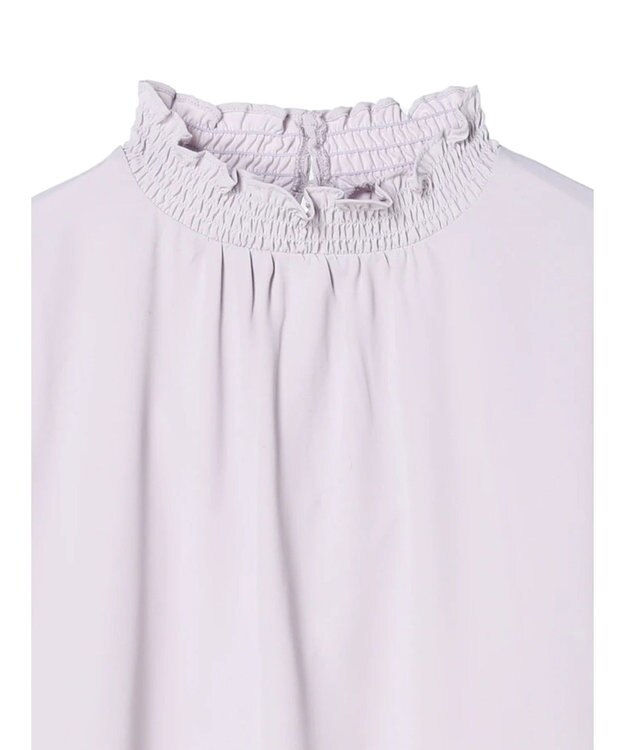 earth music&ecology シャーリングブラウス Light Pink