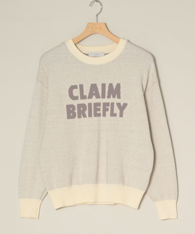 ONWARD Reuse Park 【any FAM】ニット秋冬 オフホワイト