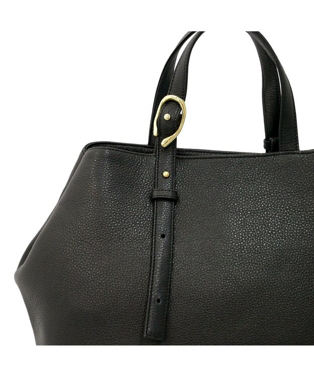 IBIZA アセアーダ　牛革　ハンドバッグ(M) 黒