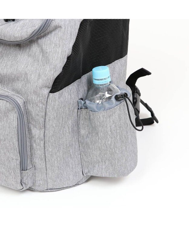 PET PARADISE J.PRESS マルチリュック グレー （M ）L ハグ＆キャリー 小型犬 グレー