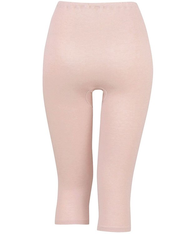 Wing あったかインナーボトム 綿混素材 裏起毛(肌側) よく伸びる素材 ストレッチ性 【ラクのびサーモ】 保温性 ひざ下丈 秋 冬 ER6612 ウイング／ワコール シェルピンク