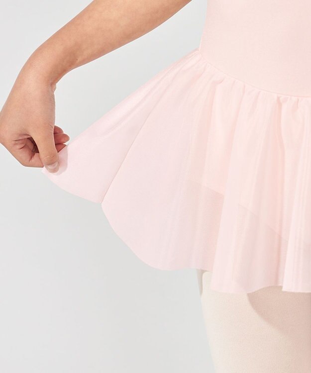 Chacott スカート付レオタード ベビーピンク