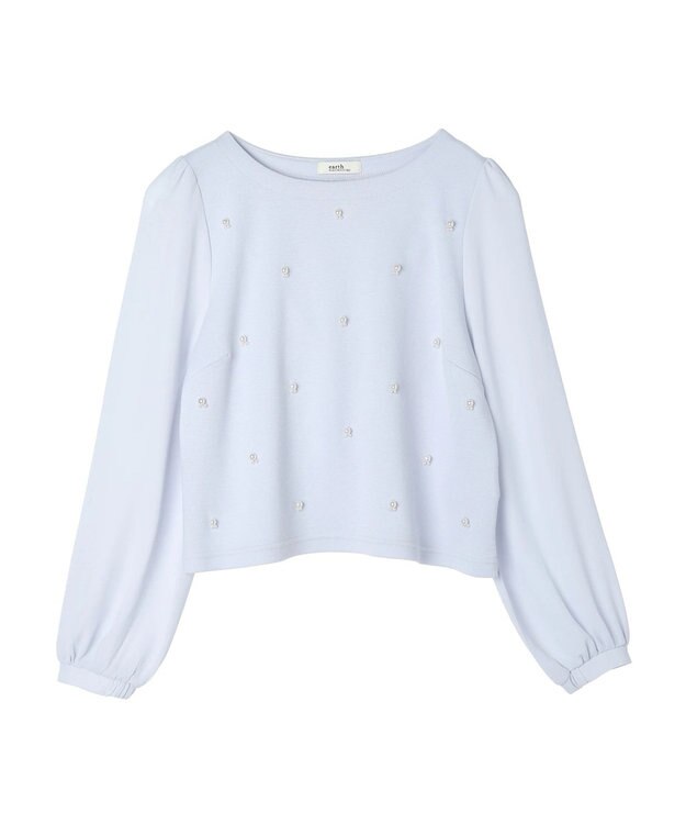 earth music&ecology パールポイントプルオーバー Sax