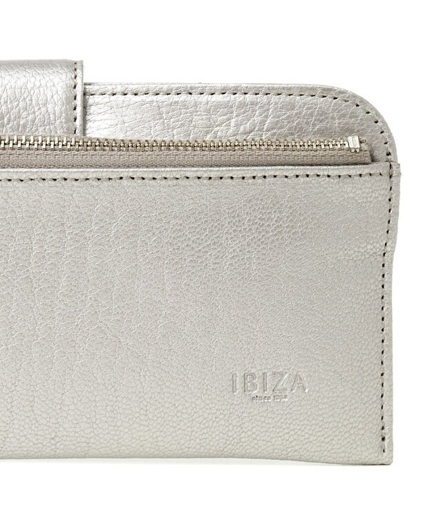 IBIZA やぎ革　マルチケース シルバー