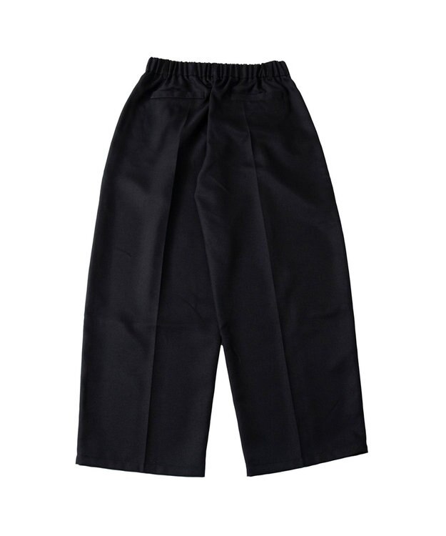 WEGO ワイドストレートスラックス ブラック