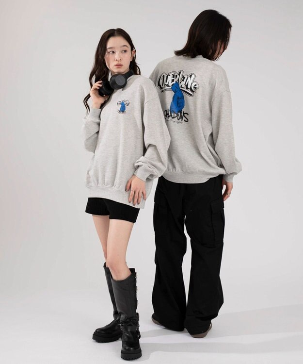 WEGO 【2025年秋冬新作/SMLXLサイズ展開/ユニセックス着用ITEM】アソートグラフィックプルオーバー 柄45