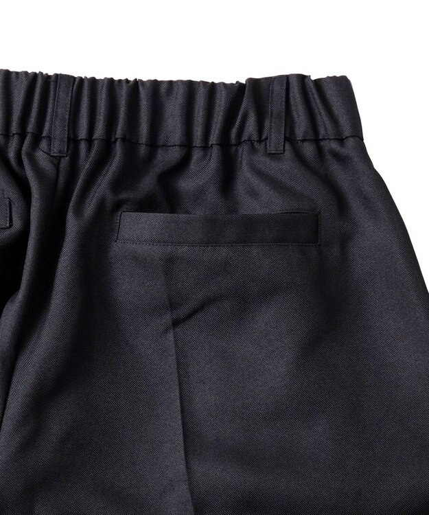 WEGO ワイドストレートスラックス ブラック