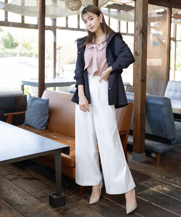 Tiaclasse 【新色追加・洗える】マウンテンフレアパーカー ネイビー