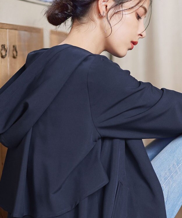 Tiaclasse 【新色追加・洗える】マウンテンフレアパーカー ネイビー