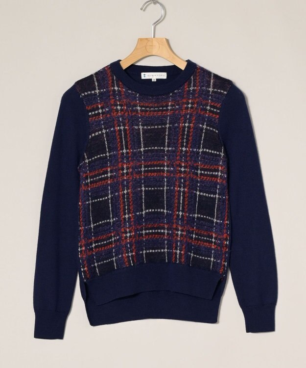 ONWARD Reuse Park 【組曲】ニット秋冬 ネイビー