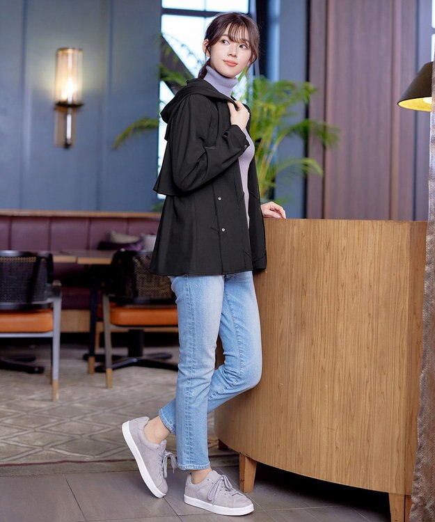 Tiaclasse 【新色追加・洗える】マウンテンフレアパーカー ブラック