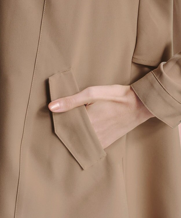 Tiaclasse 【新色追加・洗える】マウンテンフレアパーカー モカベージュ