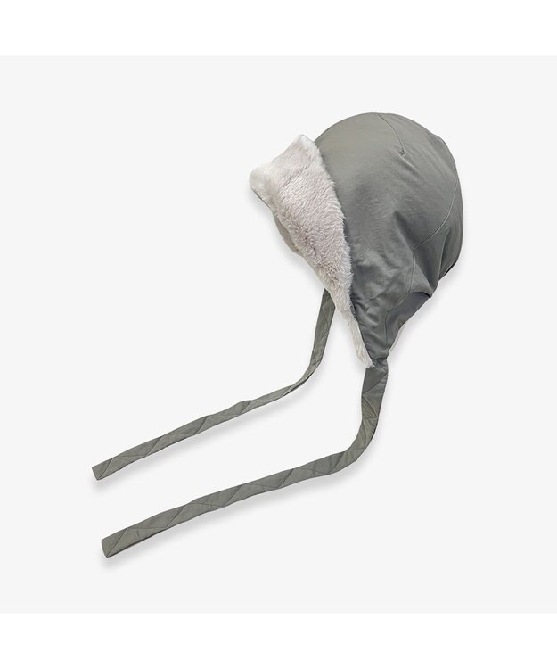 林八百吉商店 un chapeau  中綿ボンネット グレー