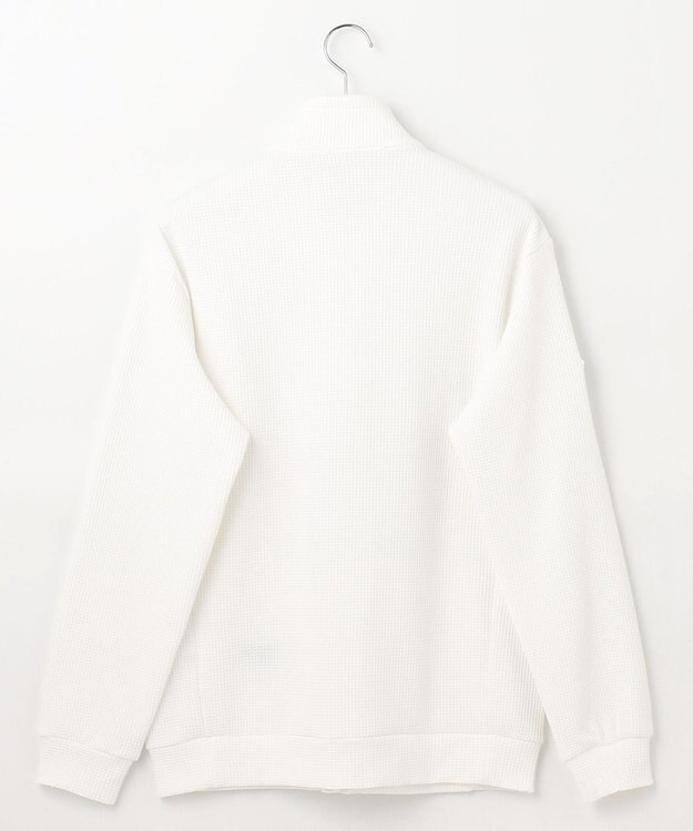 23区GOLF 【MEN】【UVケア】ワッフル パーカー ホワイト系