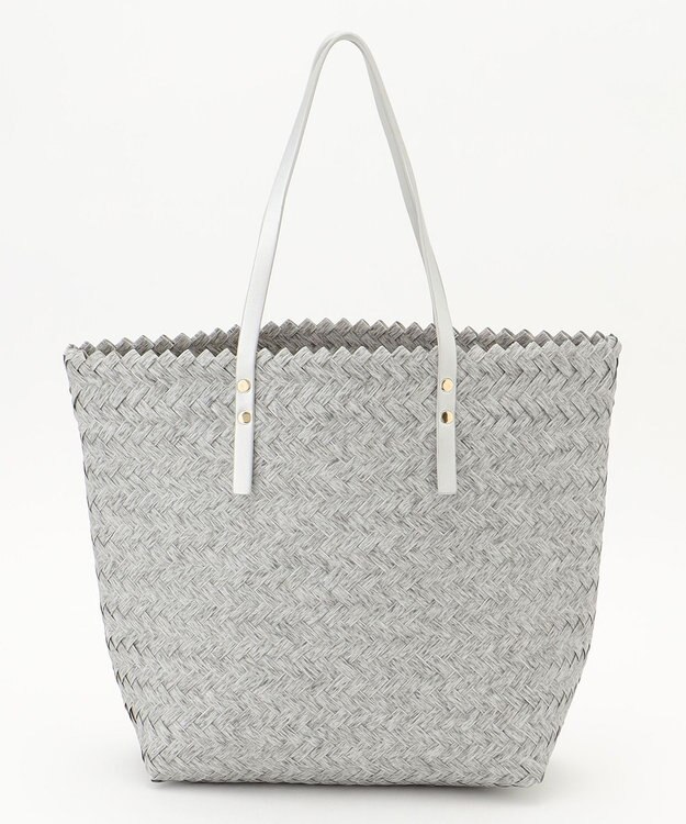 ANY カゴバッグ ライトグレー