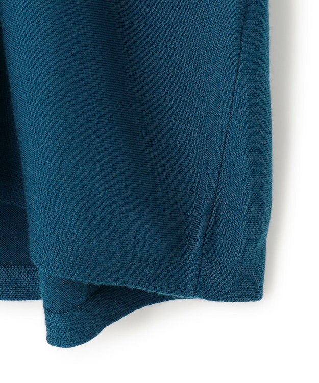 23区 【洗える】ウールギャザー ドルマンスリーブ ニット ピーコックグリーン系