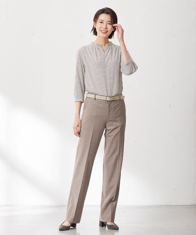 J.PRESS LADIES リバーシブル ベルト ブラック系