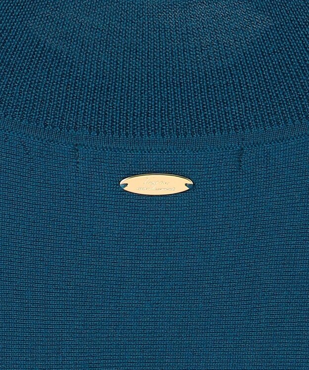 23区 【洗える】ウールギャザー ドルマンスリーブ ニット ピーコックグリーン系