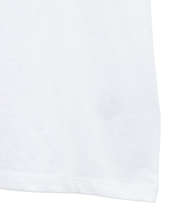 AMERICAN HOLIC ボックスロゴ箔プリントＴシャツ Off White