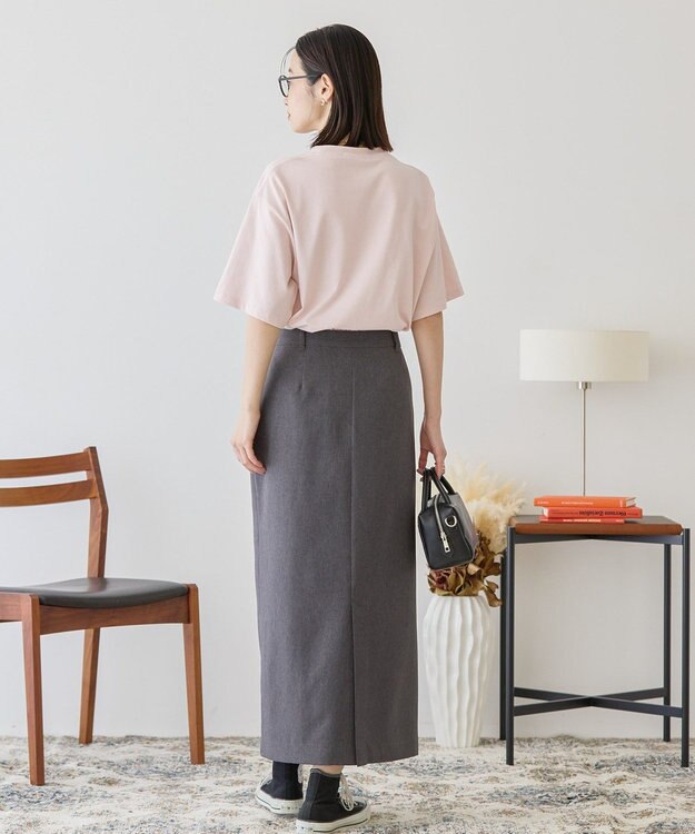 AMERICAN HOLIC ボックスロゴ箔プリントＴシャツ Pink