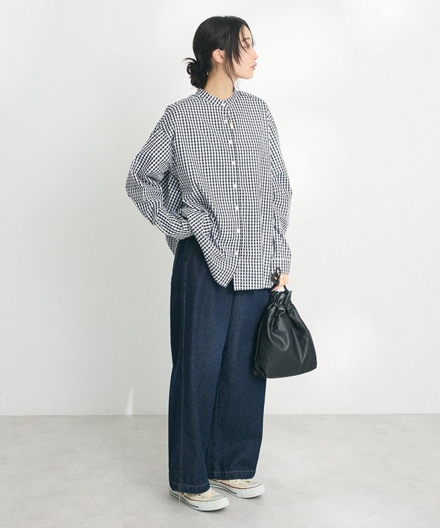 CRAFT STANDARD BOUTIQUE 2WAYサロペットデニムパンツ Dark Indigo
