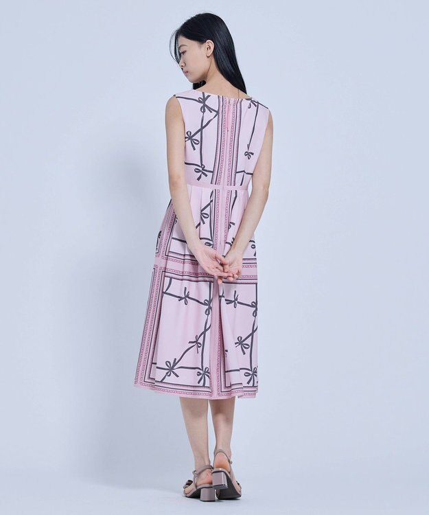 TOCCA RUBAN CARRE ドレス ピンク系5