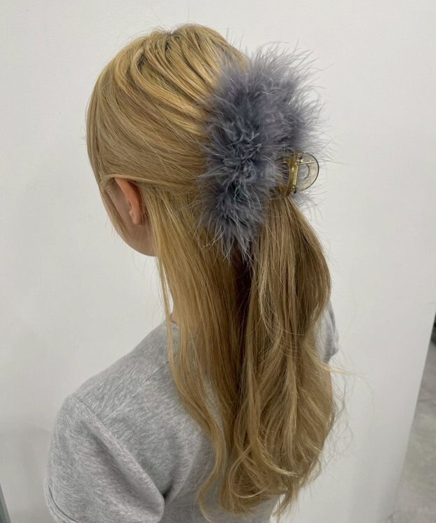 WEGO Lフェザーバンス ライトグレー