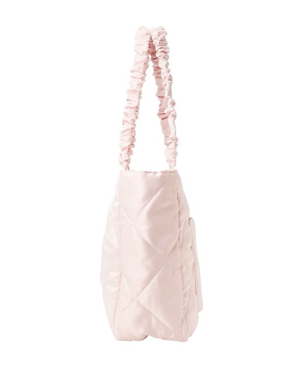Maison de FLEUR キルティングエアリーキャリーオンバッグ Pink Beige