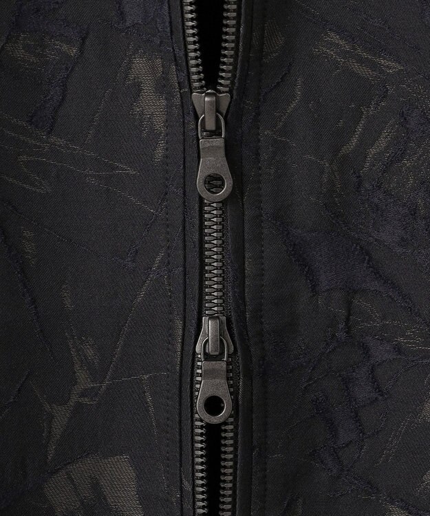 JOSEPH HOMME 【新柄】モロッカンジャガード ジップアップブルゾン ブラック系5