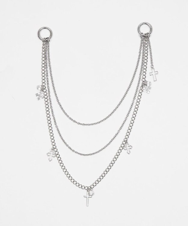 WEGO LパールMIXチャームウォレットチェーン 柄4