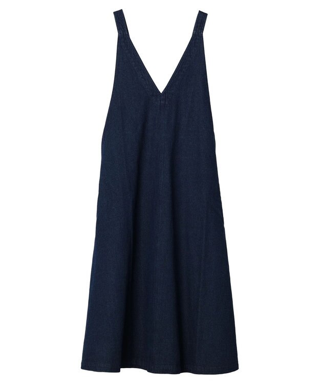 earth music&ecology デニムジャンスカ Indigo