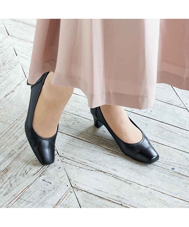 Riz raffinee <Riz raffinee>ブラックパンプス ブラック