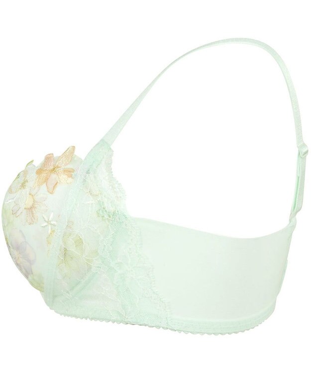 WACOAL 【重力に負けないバストケアBra】 ブラジャー バストを重力から守る まる胸キープ 脇高設計 サイドから背中のラインすっきり レディース BRB414 /ワコール メロン