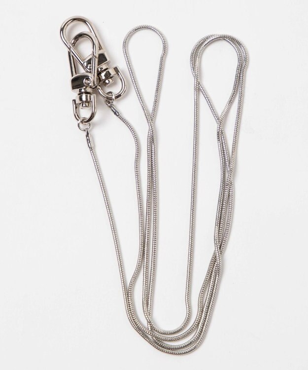 WEGO スネークチェーンストラップ シルバー