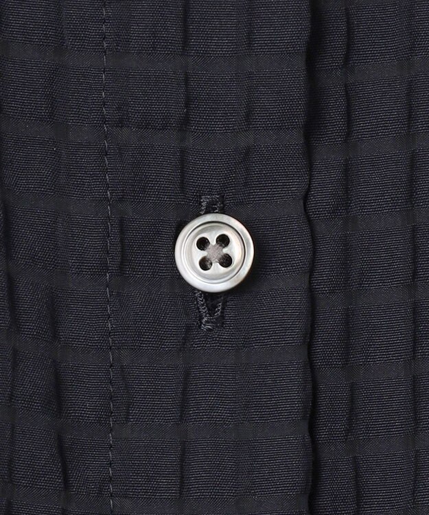 J.PRESS LADIES 【洗える・吸水速乾】トリオシアーチェック シャツ ネイビー系