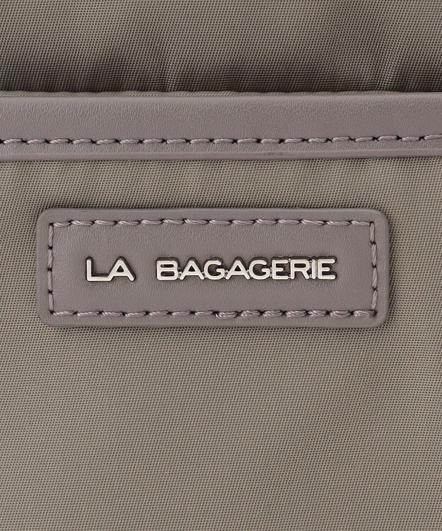 LA BAGAGERIE 【撥水ナイロン】ベーシックリュック グレージュ