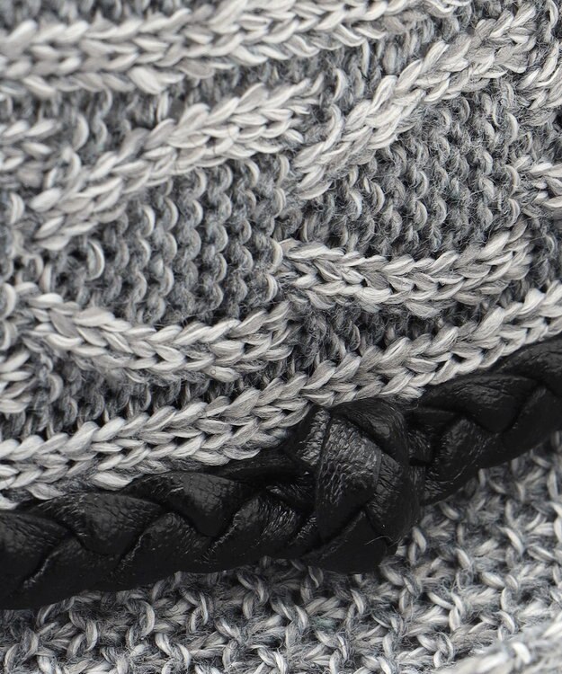 JOSEPH ABBOUD 【洗える・サイズ調整可】ウォッシャブルヘリンボーン ハット ライトグレー系