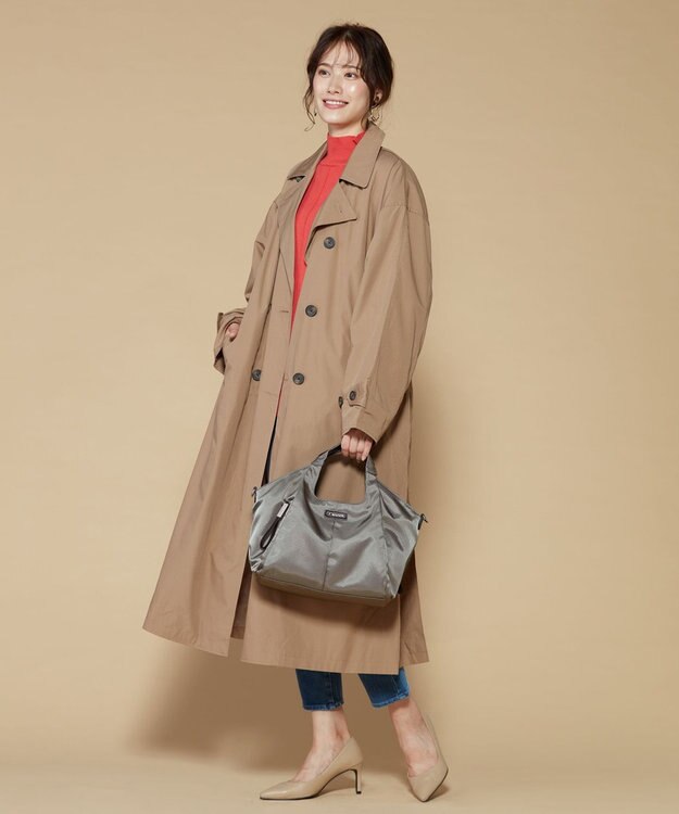 LA BAGAGERIE 【復刻リニューアル】ナイロンショルダー＆トートバッグ グレー