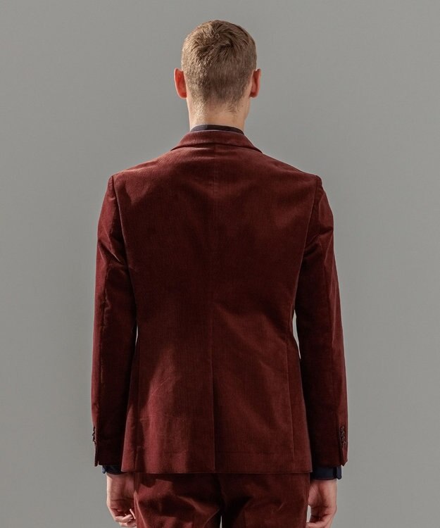 JOSEPH HOMME ディープコーデュロイストレッチ　ジャケット ワイン系