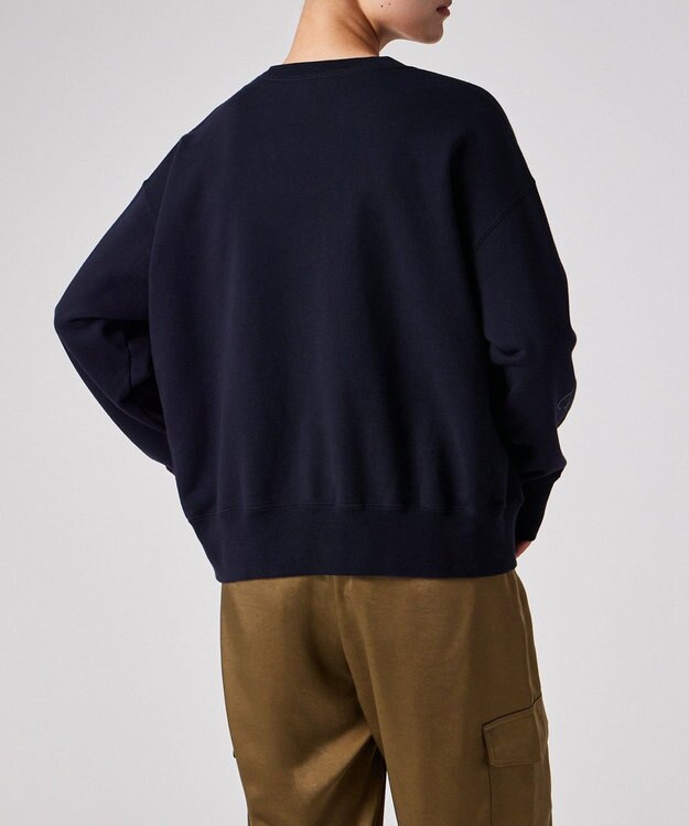 Paul Smith フラワー ステッチ スウェット ネイビー