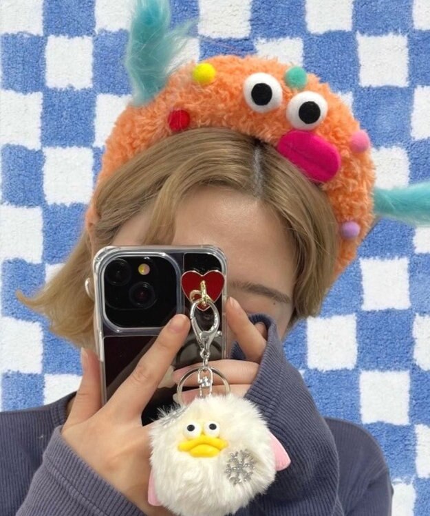 WEGO ゆきんこモンスターぬいぐるみキーホルダー ホワイト