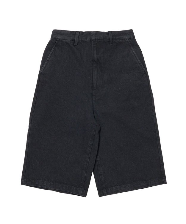 woadblue ＜坪田あさみさんコラボ＞ Marine Shorts マリンショーツ ハーフパンツ ブラック BLACK