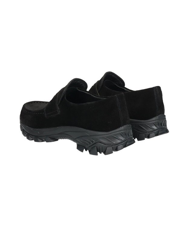 Bridget Birkin 【VINCULUM】防滑スニーカーローファー ブラックスウェード